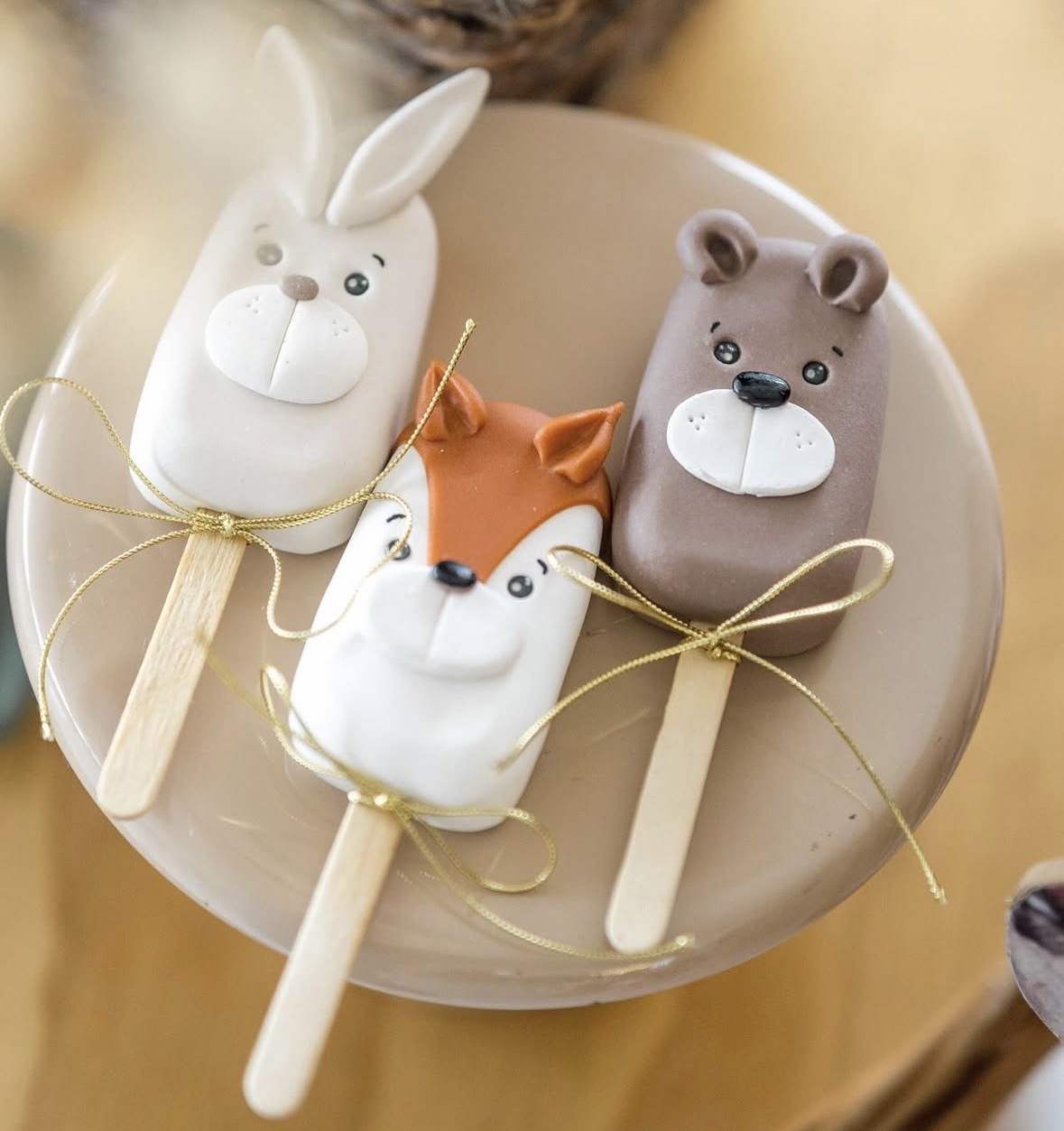 Doces modelados 